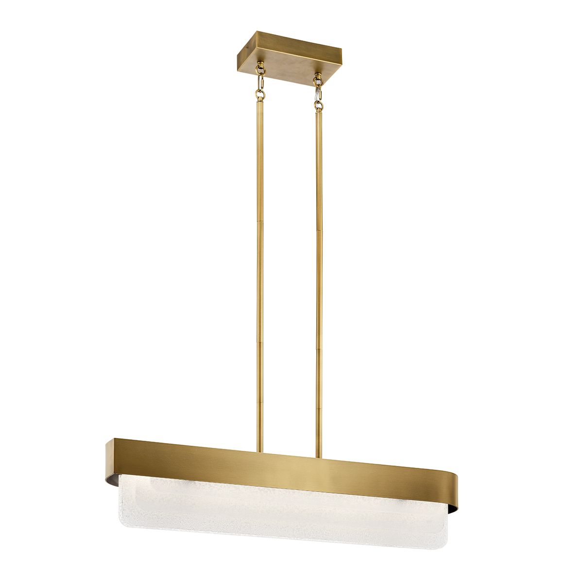 Serene LED Brass Chandelier KL-SERENE-LED-LP-92-NBR by Kichler