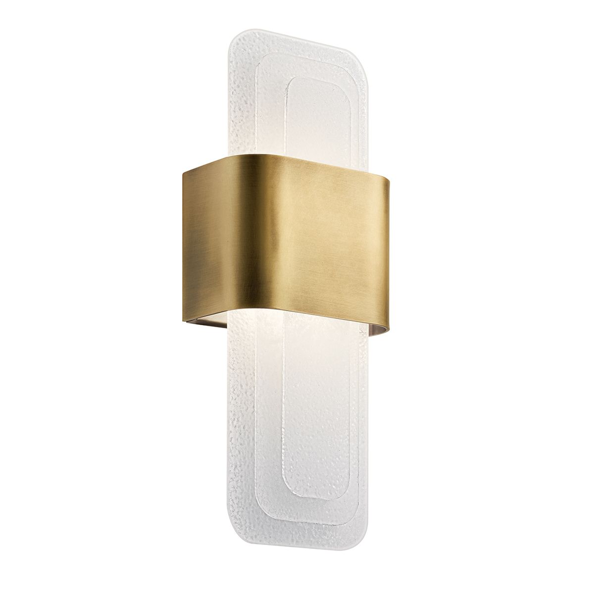 Serene LED Brass Wall Light KL-SERENE-LED-W-NBR by Kichler