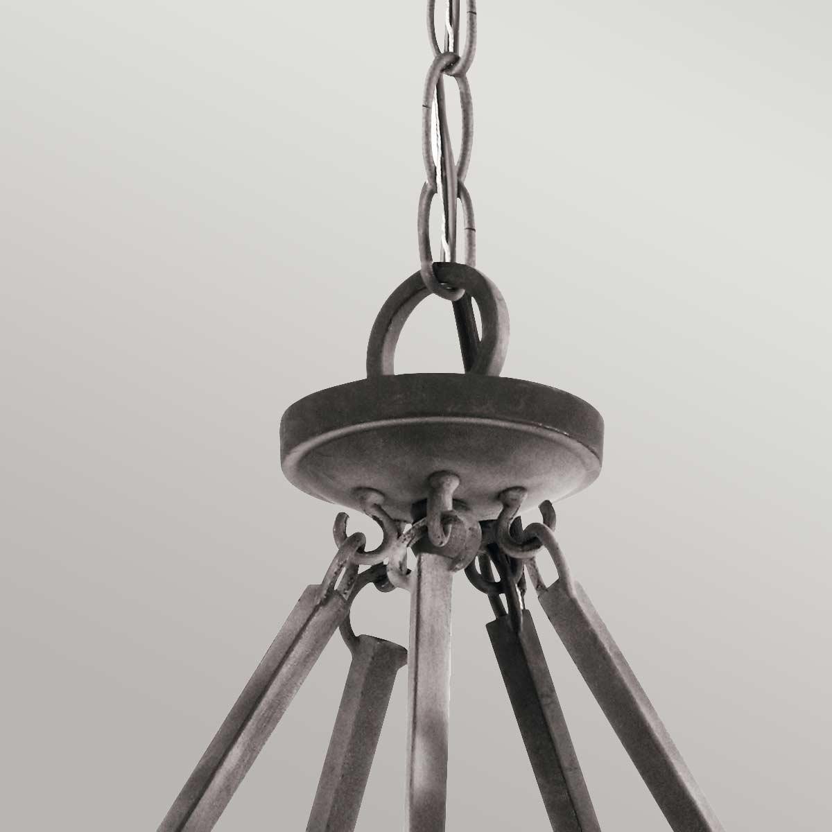 Kichler Taulbee 15 Light Zinc Chandelier Ceiling Light