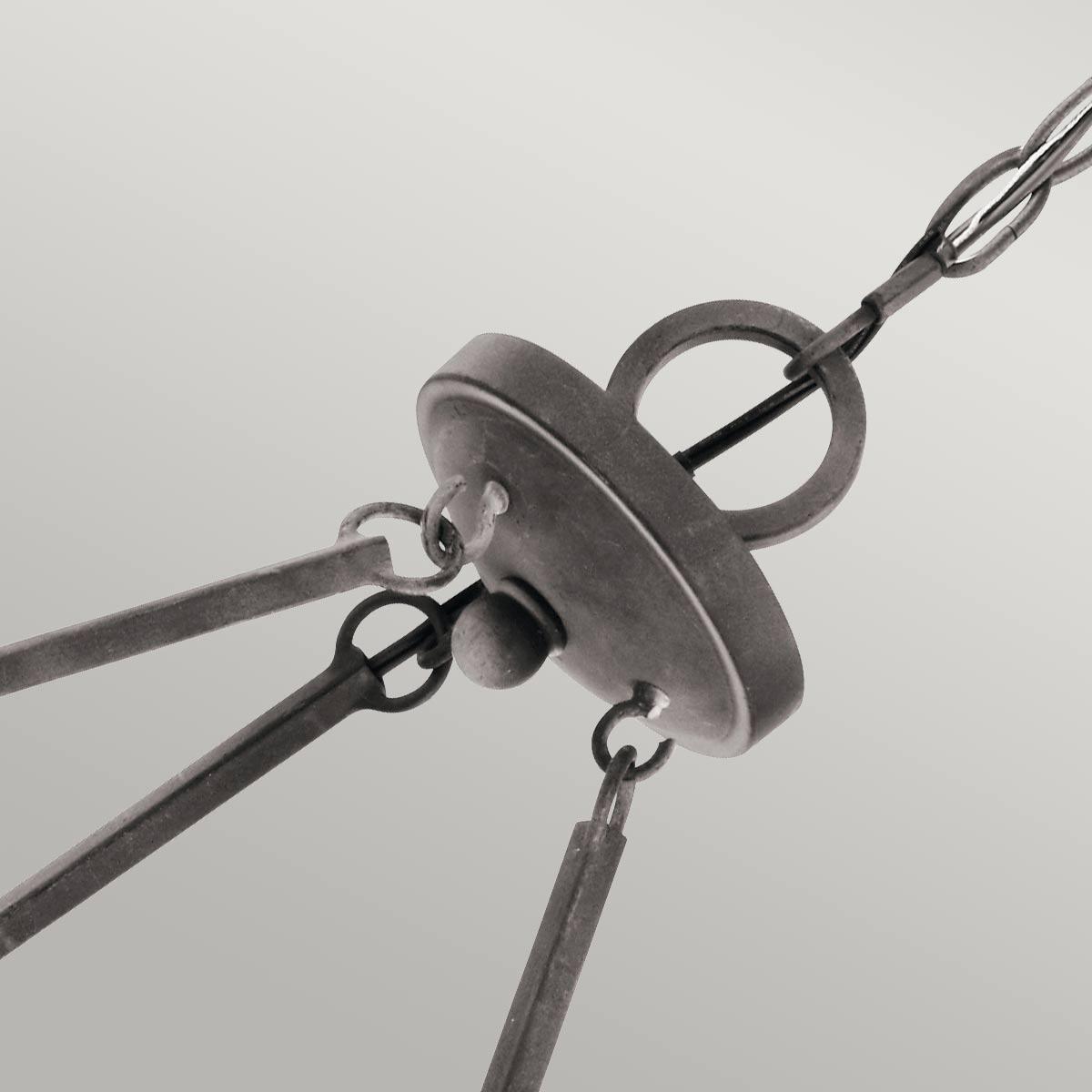 Kichler Taulbee 6 Light Zinc Chandelier Ceiling Light