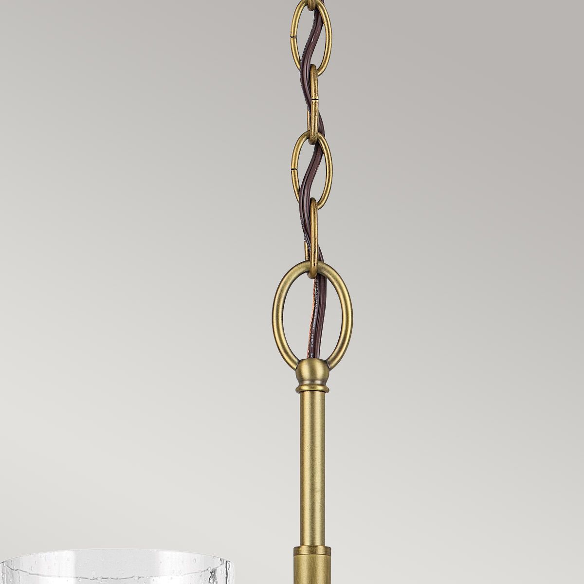 Kichler Winslow 6 Light Brass Chandelier