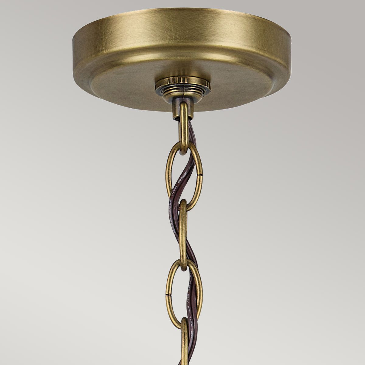 Kichler Winslow 6 Light Brass Chandelier-warehouse-180926