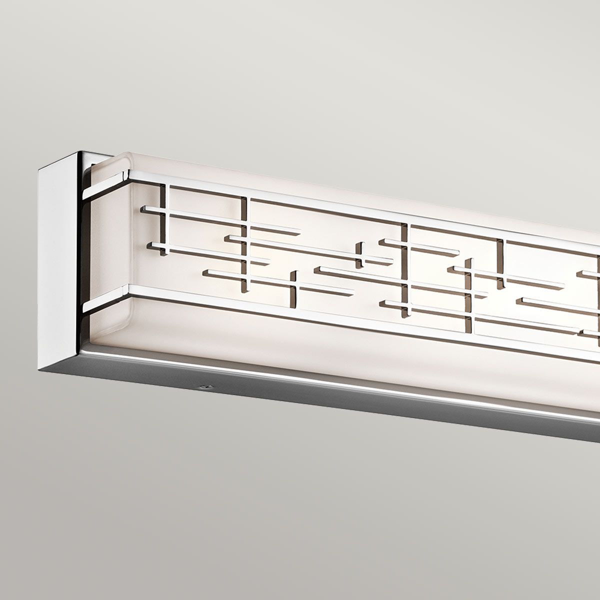Kichler Zolon Large Chrome Bathroom Wall Light