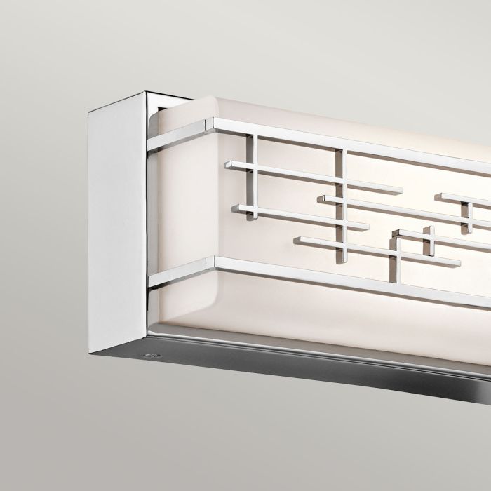 Kichler Zolon Small Chrome Bathroom Wall Light