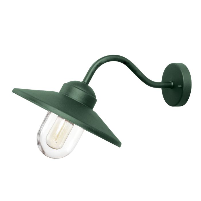 Klampenborg Green Outdoor Wall Lantern KLAMPENBORG-FGR by Elstead Lighting