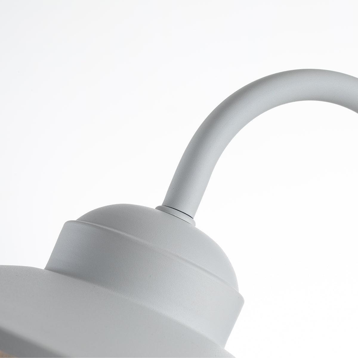 Elstead Klampenborg 1 Light White Outdoor Wall Light-warehouse-180926