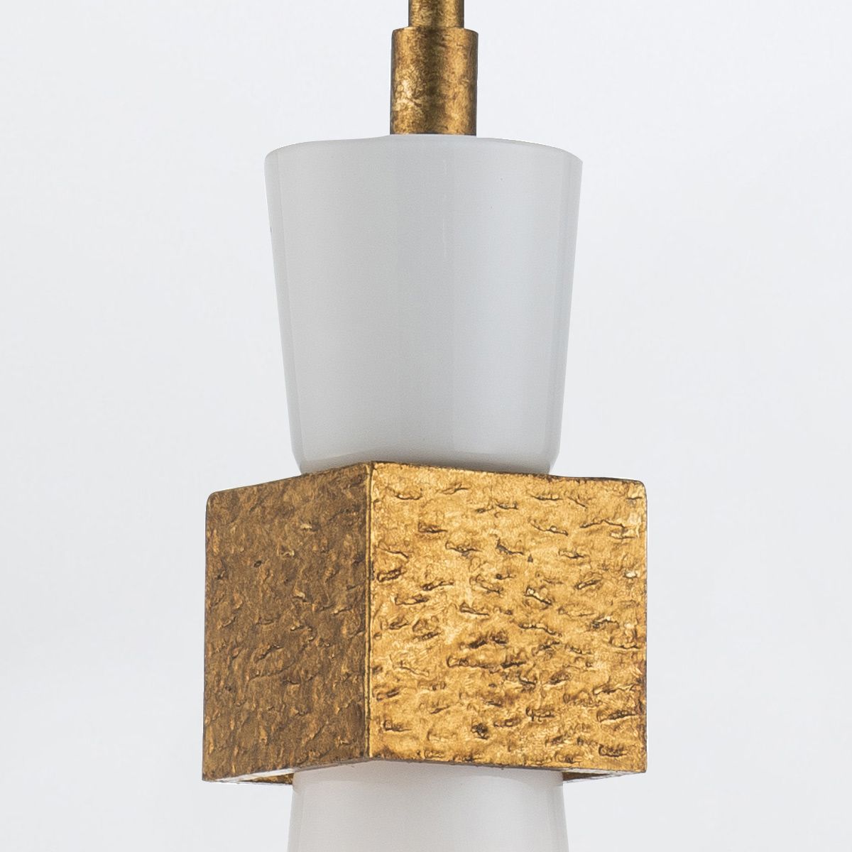 Elstead Kristy 1 Light Mini Gold Pendant Light