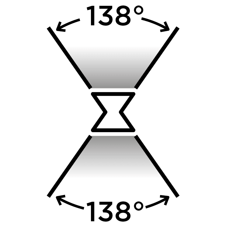 Lutec Gemini Outdoor LED Up & Down Wall Light - Wood Effect-WAREHOUSE-40-200326