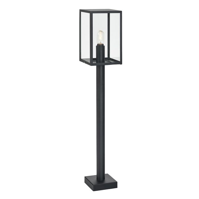 Lofoten Black Outdoor Pillar Light
