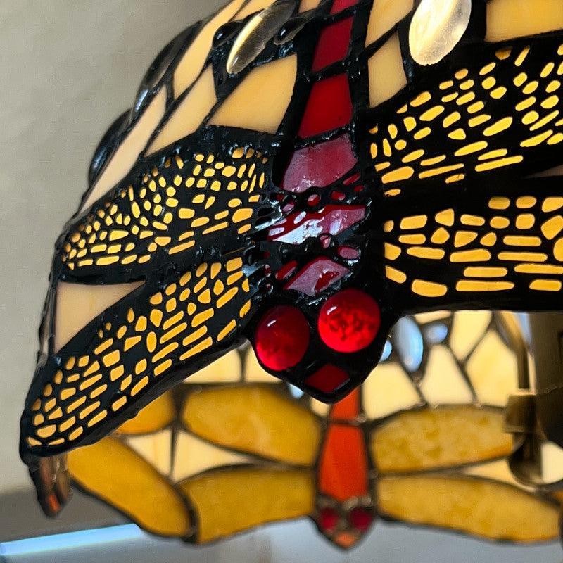 loxton beige dragonfly Tiffany Lamps