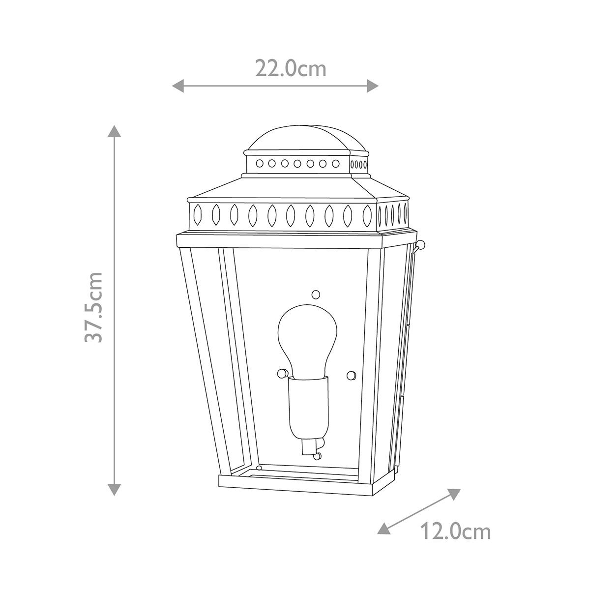 Mansion House Polished Nickel Outdoor Porch Ceiling Wall Light