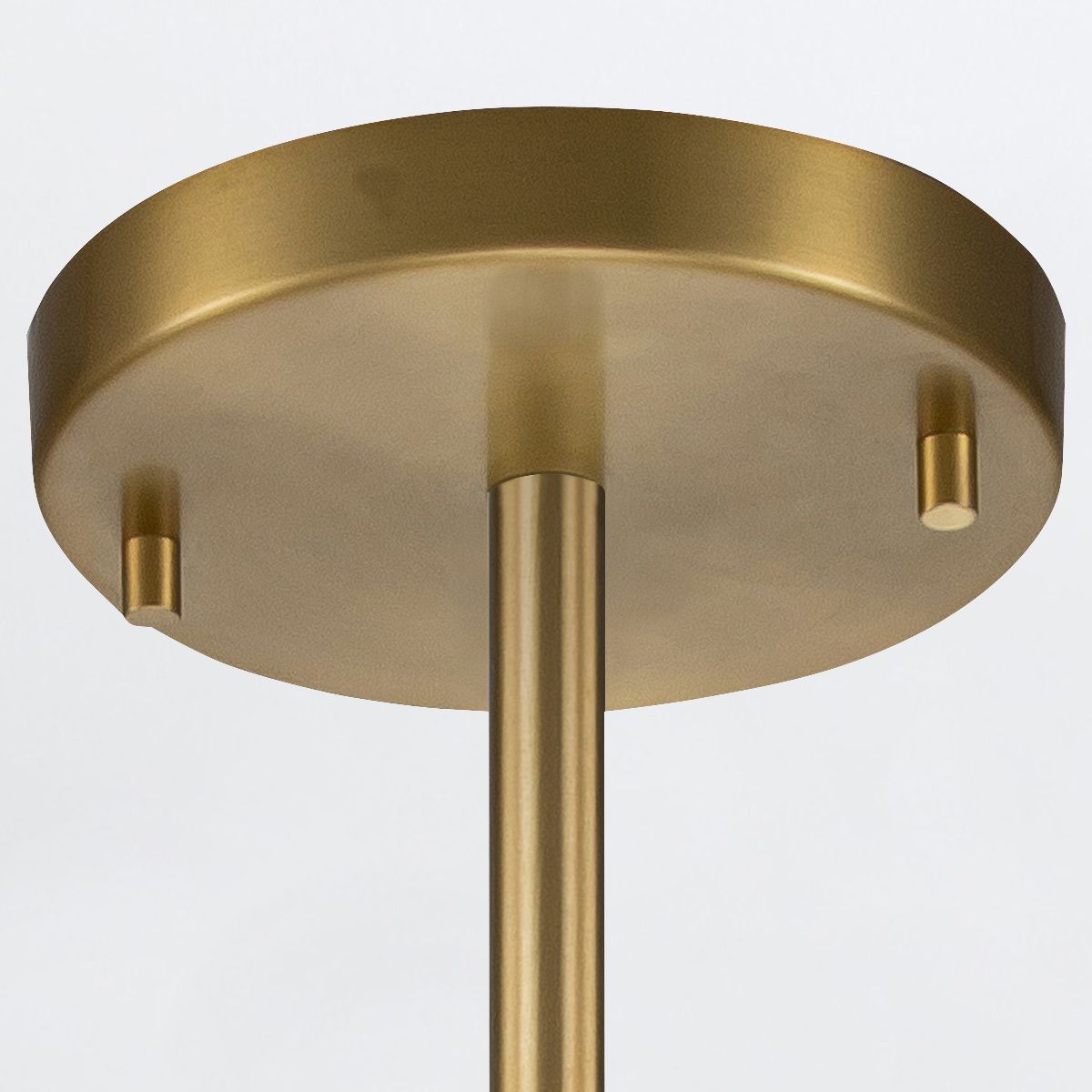 Elstead Marvele Flush or Pendant Duel Mount Brass Ceiling Light