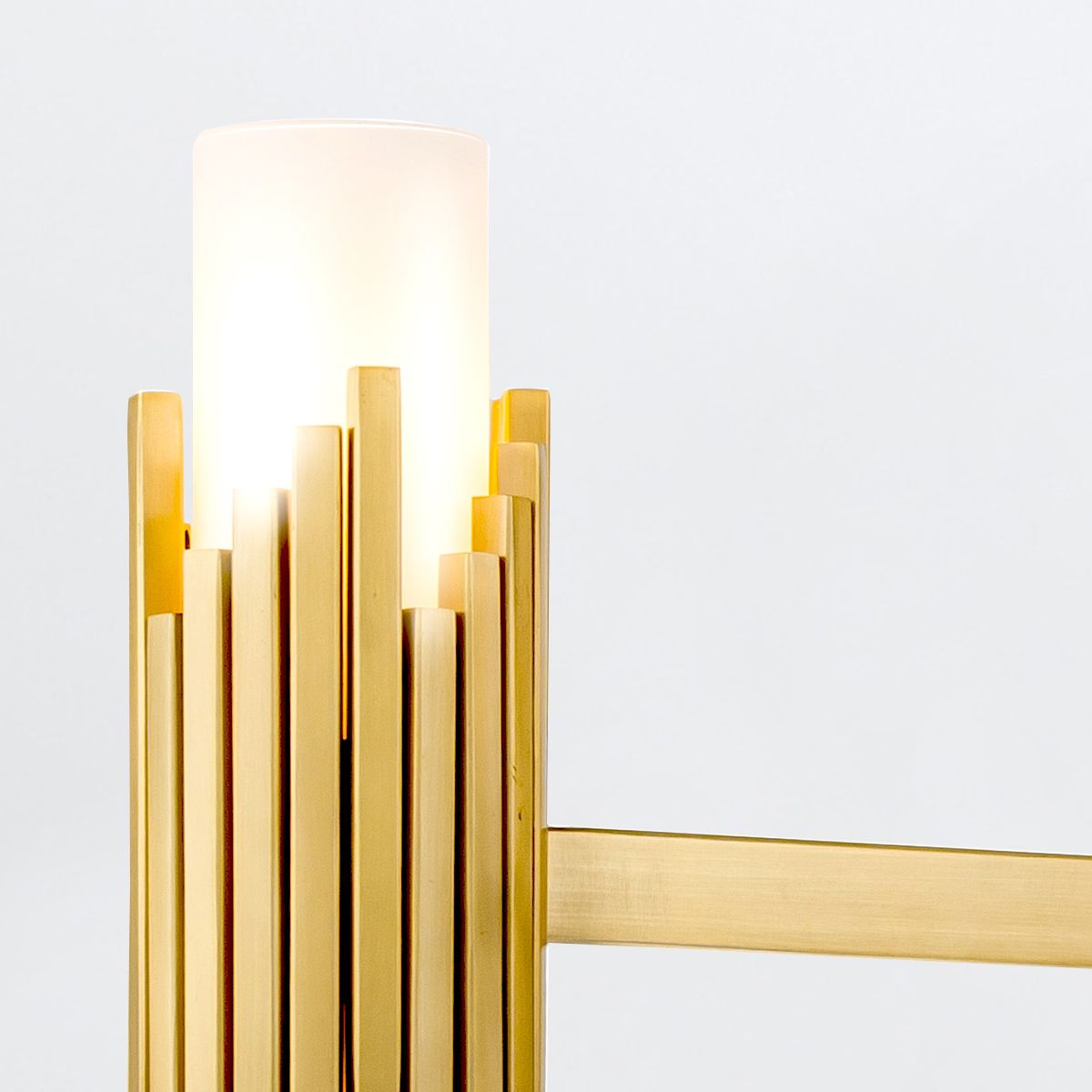 Elstead Marvele 6 Light Art Deco Chandelier