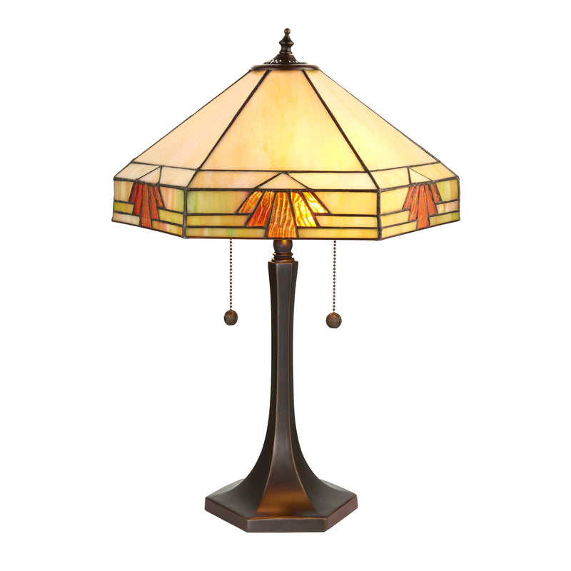 Interiors 1900 Nevada Tiffany Table Lamp
