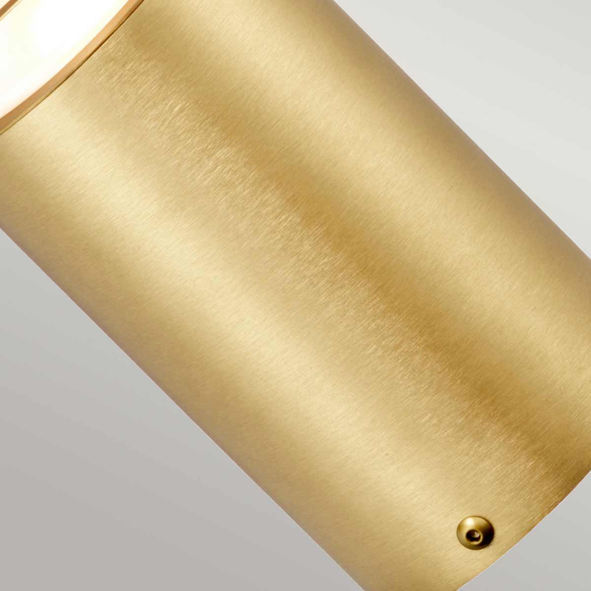 Elstead New Brighton 1 Light Medium Brass Outdoor Bollard-warehouse-clearance-140826