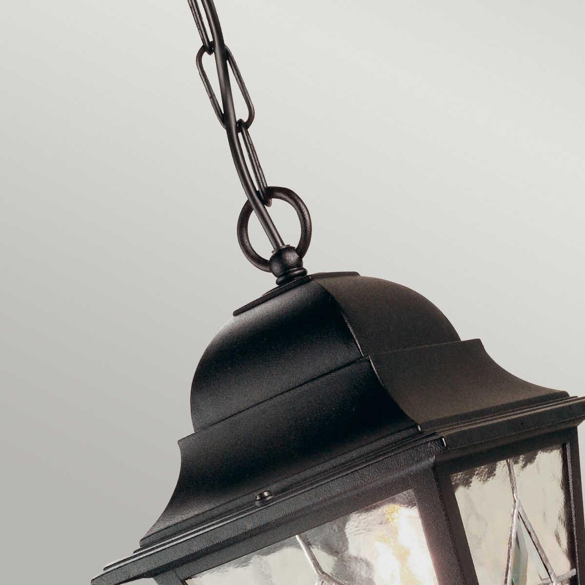 Elstead Norfolk Black Outdoor Pendant Light-warehouse-clearance-140826