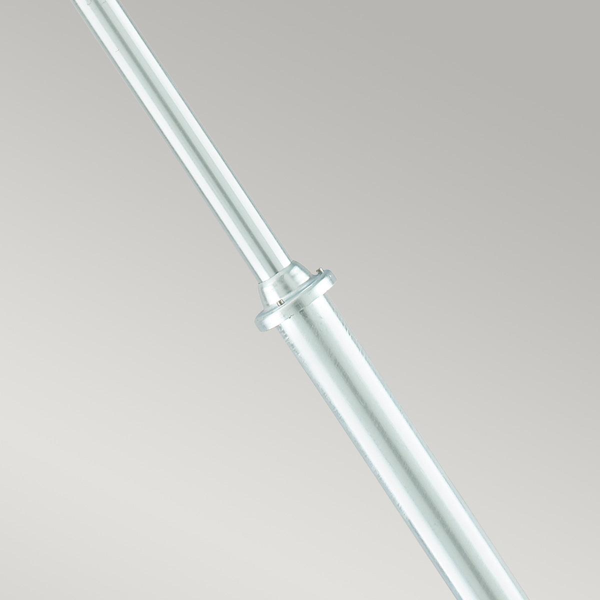 Norlys Oslo 2 Light Galvanized Outdoor Lamp Post