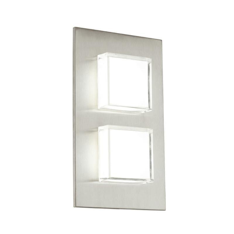 Eglo Pias Stainless Steel Outdoor LED Wall Light-clearance