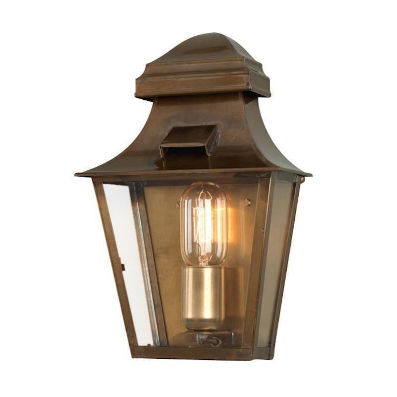 Elstead St Pauls Aged Brass Outdoor Porch Ceiling Wall Light-OPEN-BOX-01-04-26
