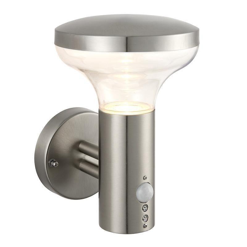 Saxby Roko Marine Grade Stainless Steel Outdoor PIR Wall Light-clearance