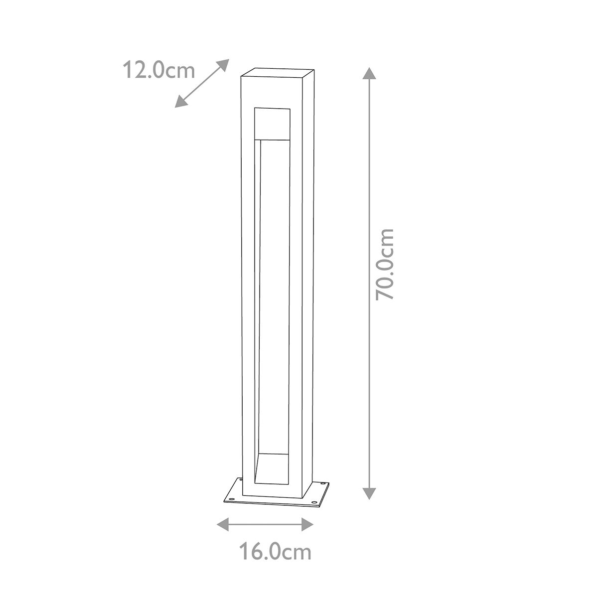 Elstead Parkstone LED Bollard