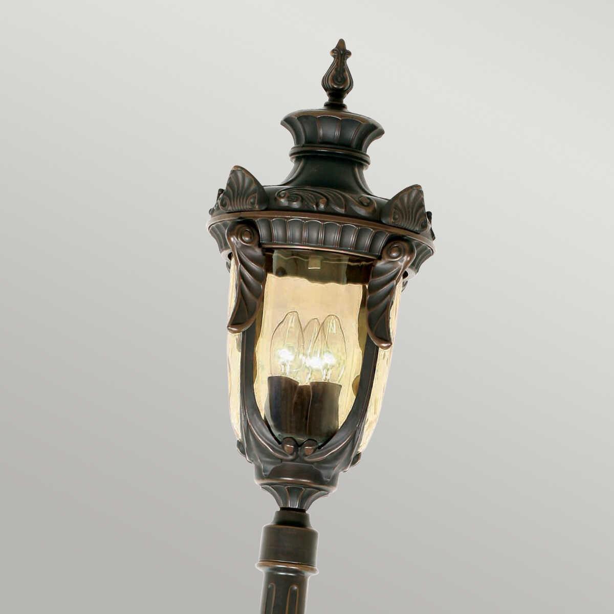 Philadelphia Old Bronze Large Outdoor Lamp Post Lantern-warehouse-clearance-270826