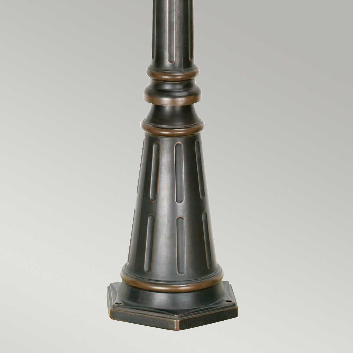 Philadelphia Old Bronze Large Outdoor Lamp Post Lantern-warehouse-clearance-270826