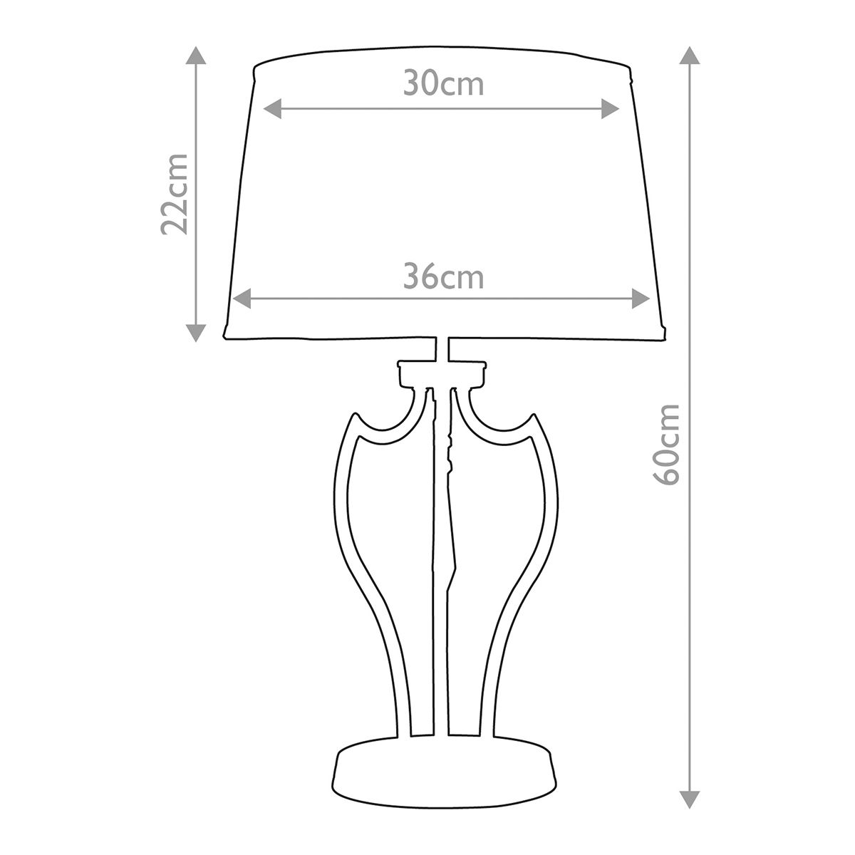 Elstead Pimlico Dark Bronze Table Lamp