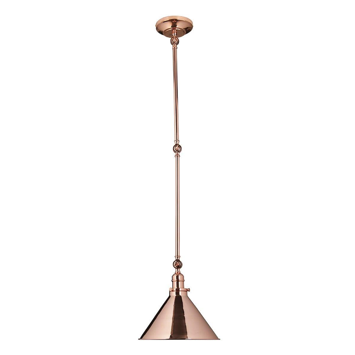 Provence 1 Light Polished Copper Wall Light/Pendant-OB-180926