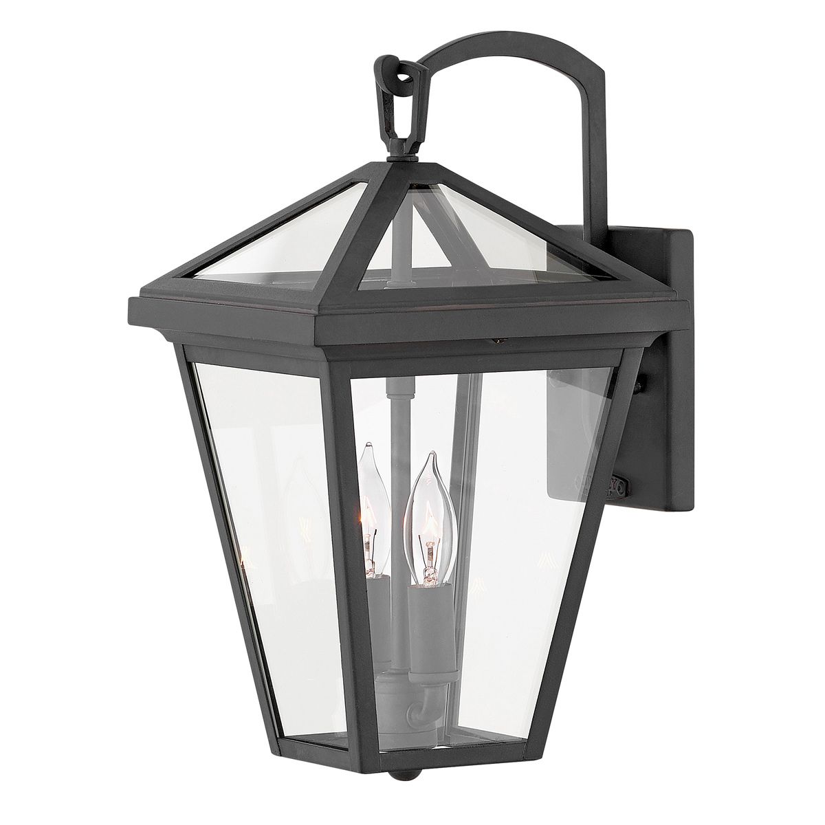 Alford Place 2 Light Small Outdoor Wall Lantern QN-ALFORD-PLACE2-S-MB by Hinkley
