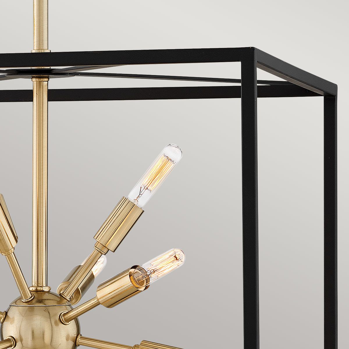 Aros 12 Light Brass Ceiling Pendant Light