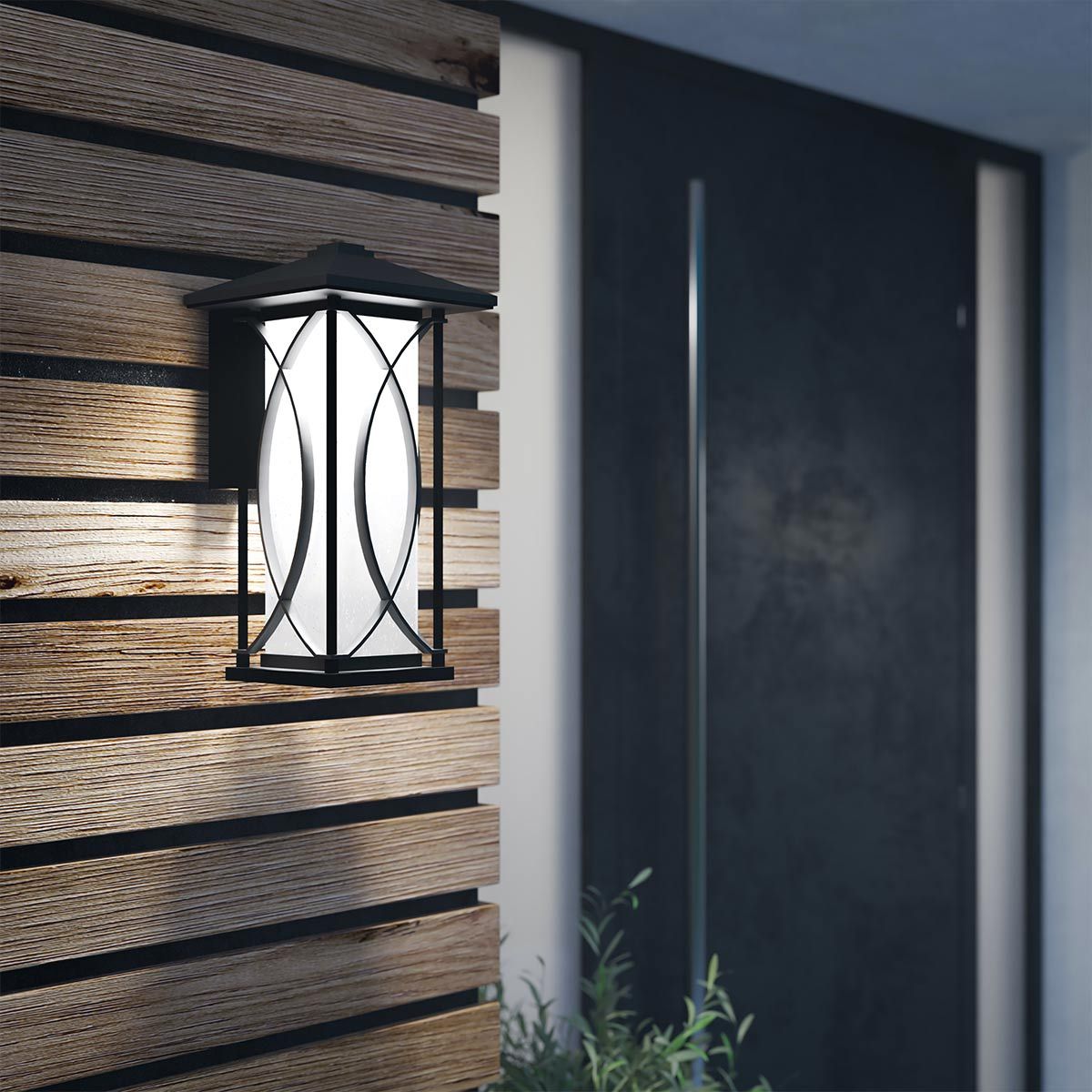 Ashbern 1 Light Medium Outdoor Wall Lantern