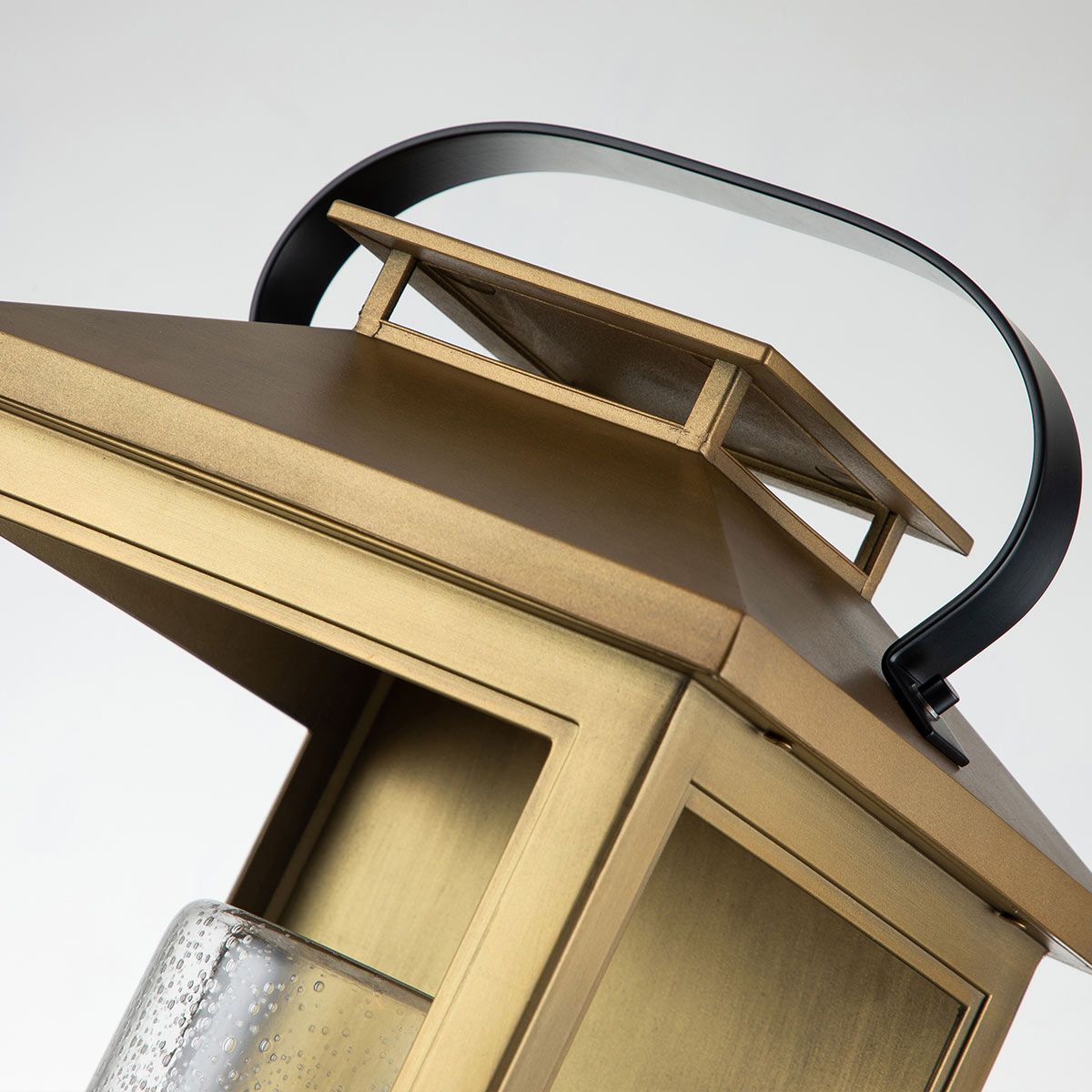 Atwater 1 Light Large Brass Outdoor Wall Lantern