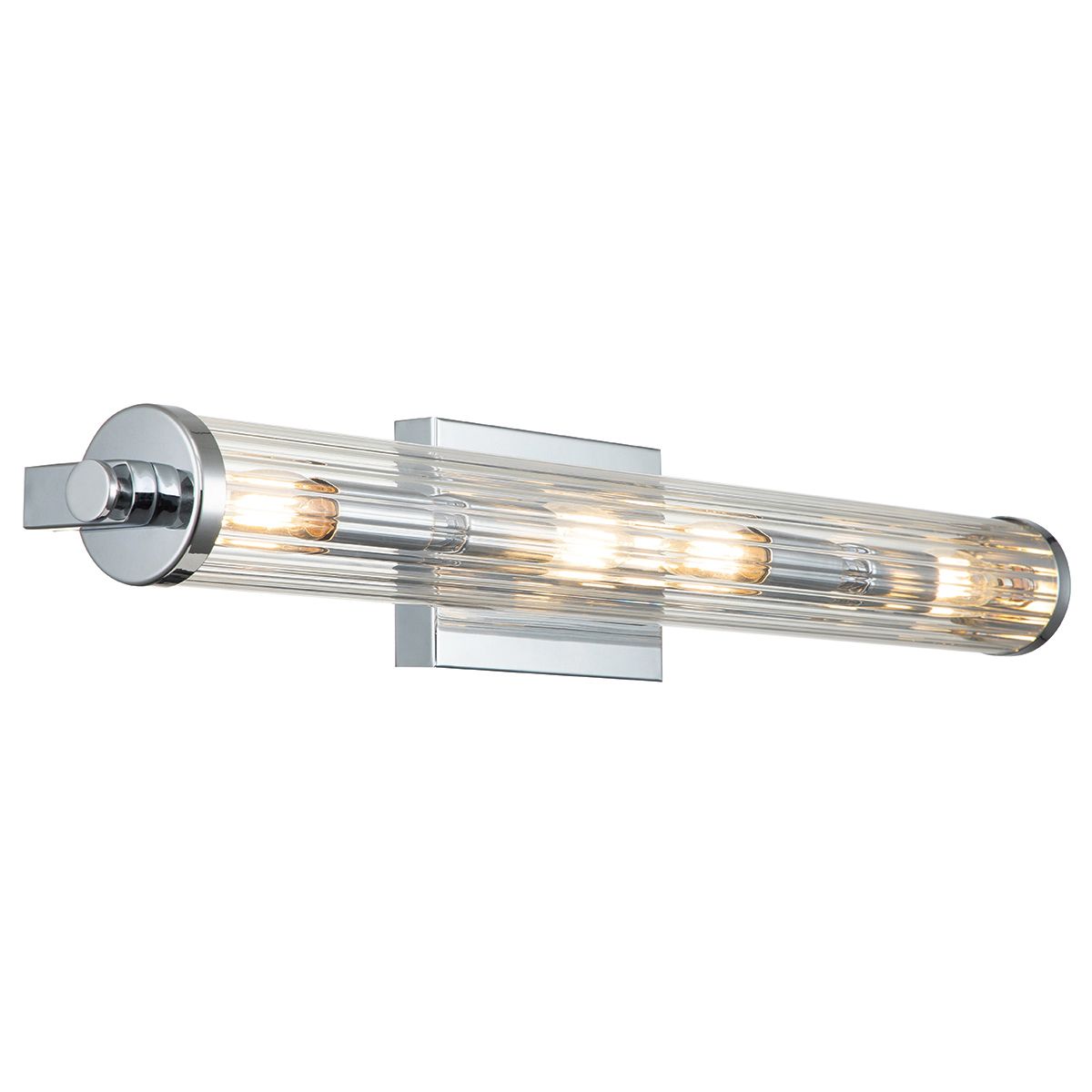 Azores 4 Light Polished Chrome Bathroom Wall Light QN-AZORES4-PC by Kichler
