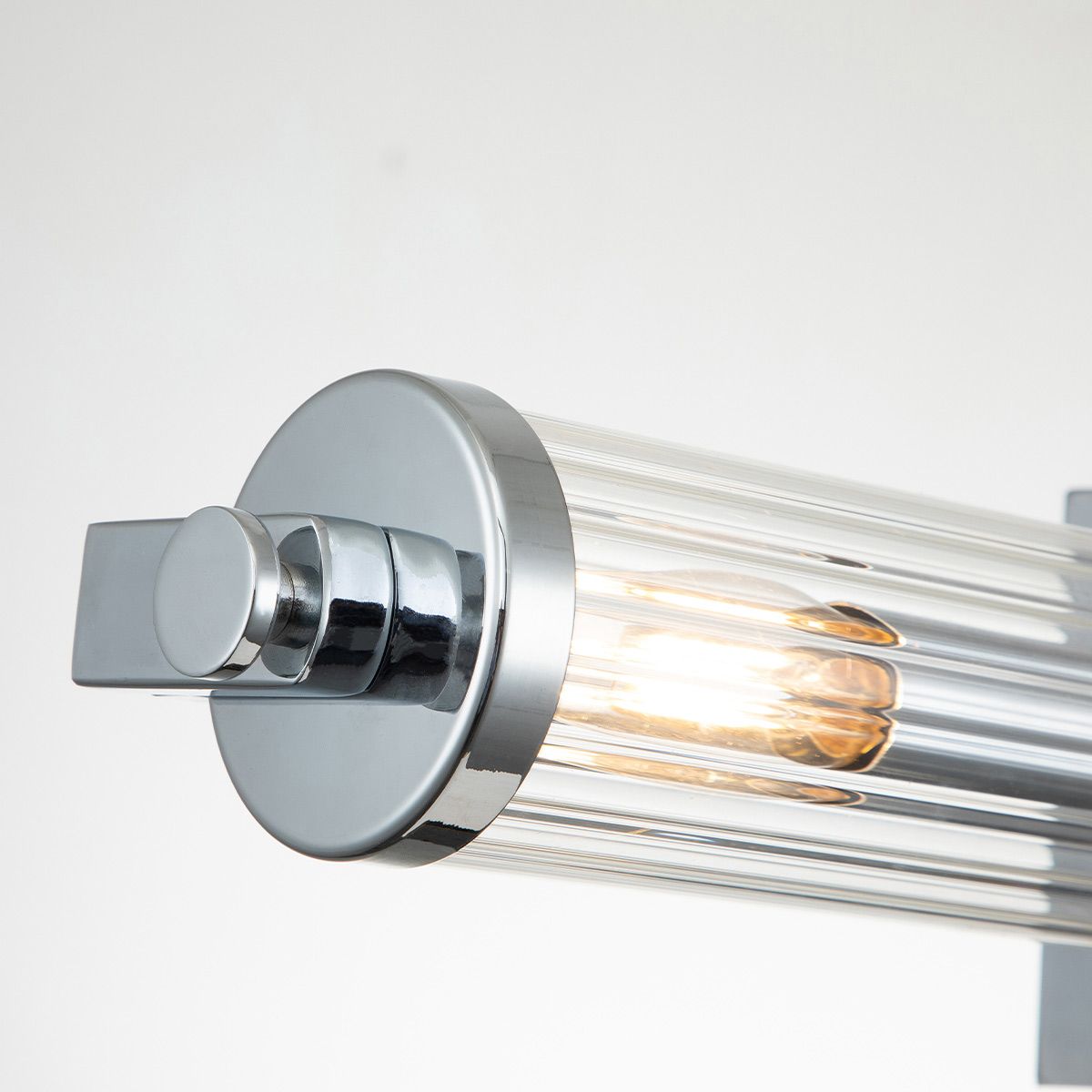 Azores 4 Light Polished Chrome Bathroom Wall Light