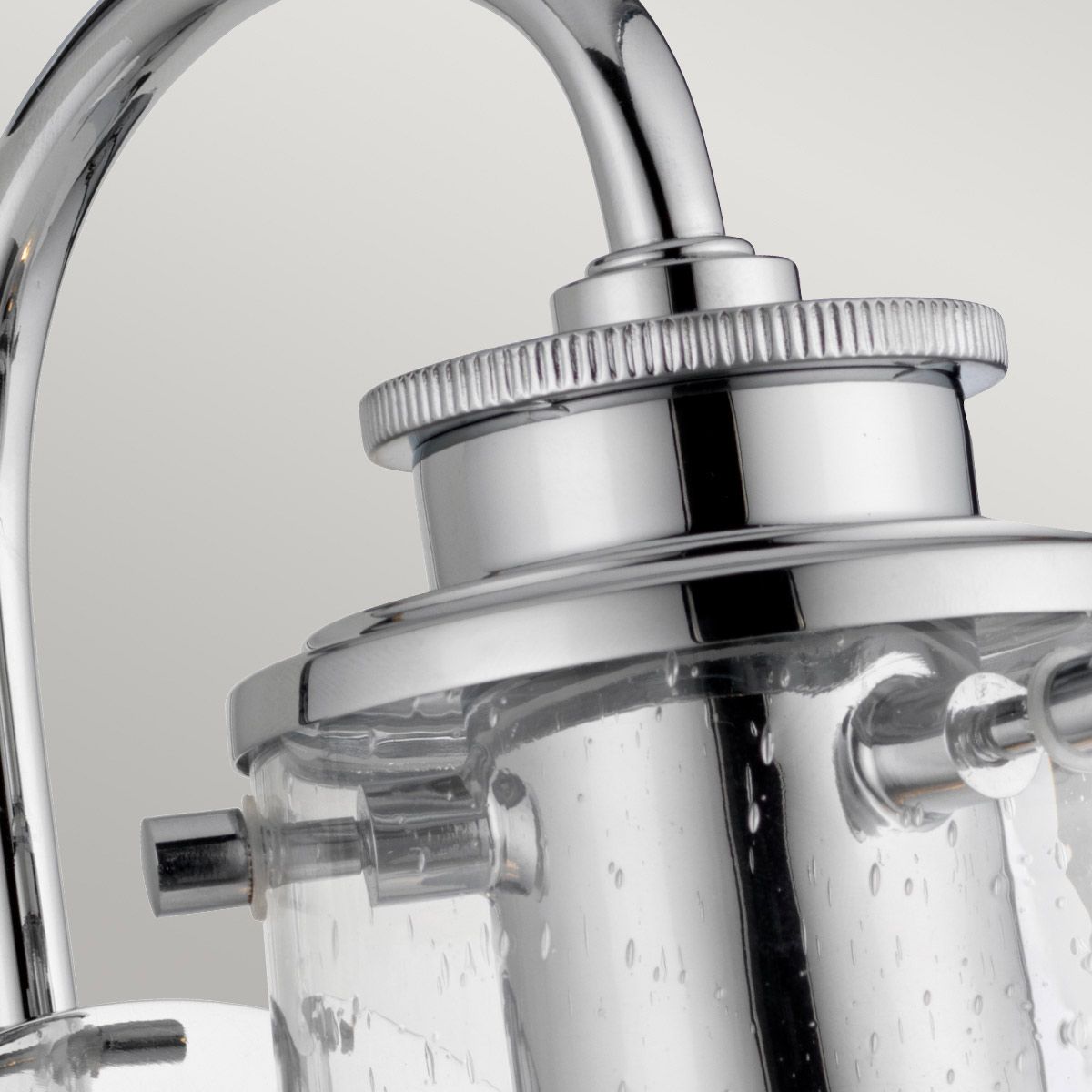 Braelyn Polished Chrome Bathroom Wall Light