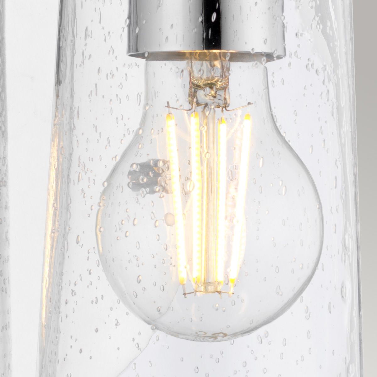 Braelyn Polished Chrome Bathroom Wall Light