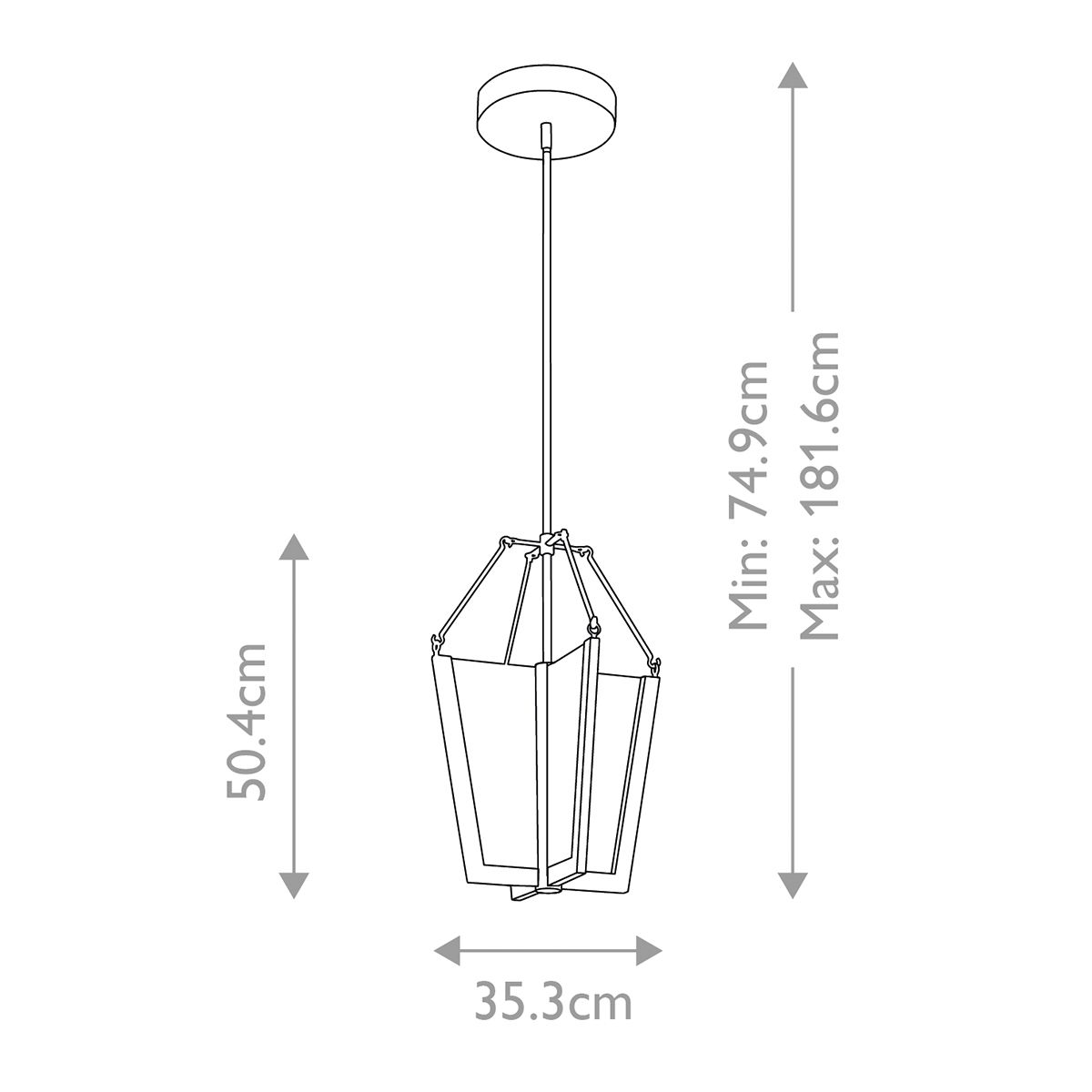 Calters Medium LED Pendant