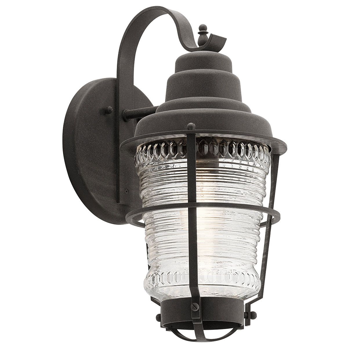 Chance Harbor Medium Zinc Outdoor Wall Lantern QN-CHANCE-HARBOR-M by Kichler