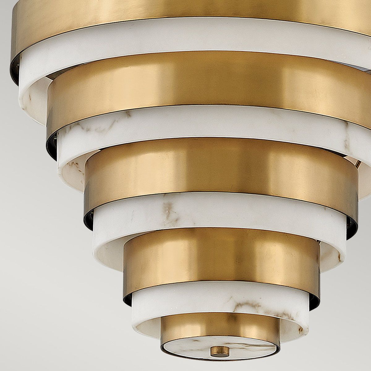 Echelon 4 Light Brass Ceiling Pendant Light