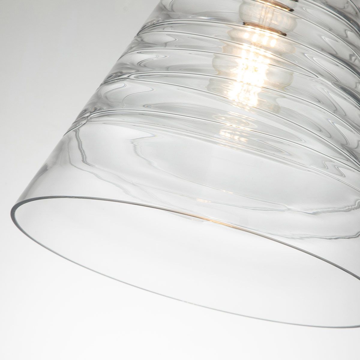 Elmore 1 Light Polished Chrome Pendant