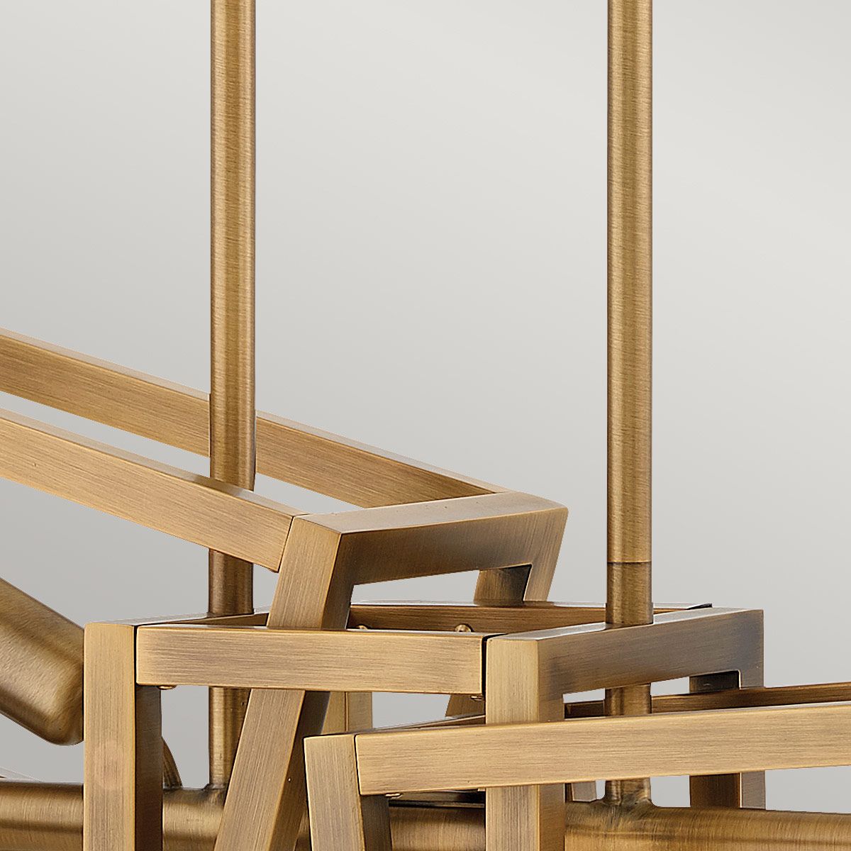 Ensemble 6 Light Brushed Bronze Ceiling Pendant Light