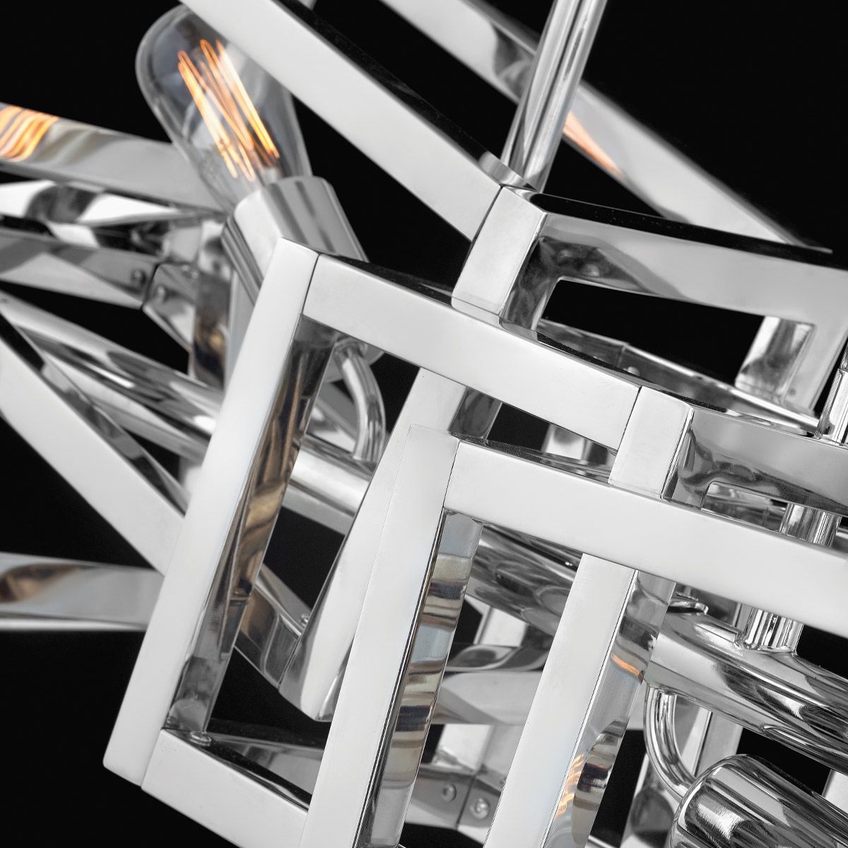 Ensemble 6 Light Polished Nickel Ceiling Pendant Light