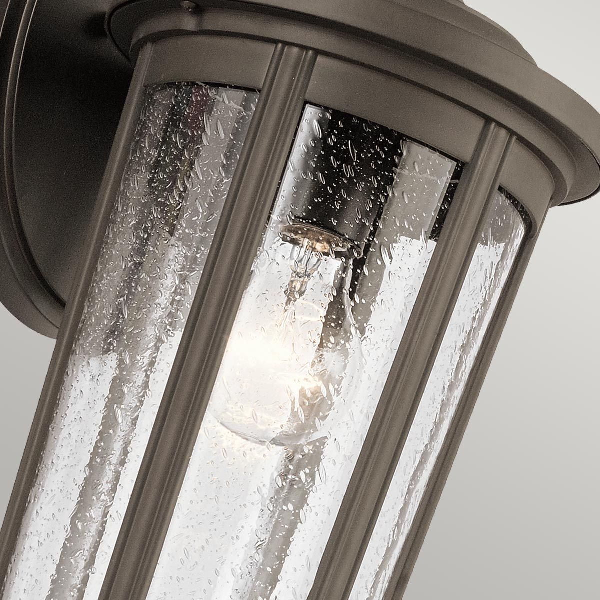 Fairfield 1 Light Large Bronze Outdoor Wall Lantern