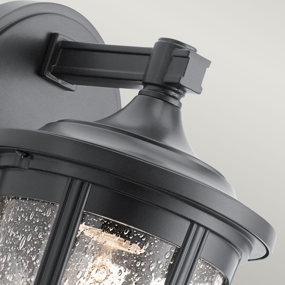 Fairfield 1 Light Medium Black Outdoor Wall Lantern
