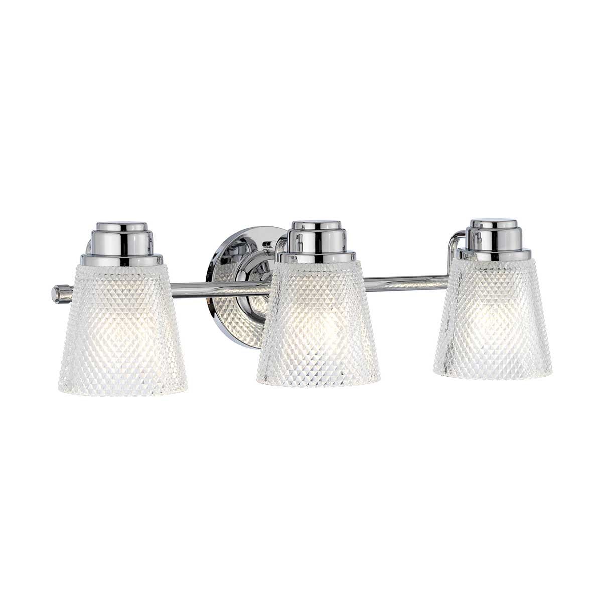 Hudson 3 Light Bathroom Wall Light QN-HUDSON3-BATH by Quintiesse
