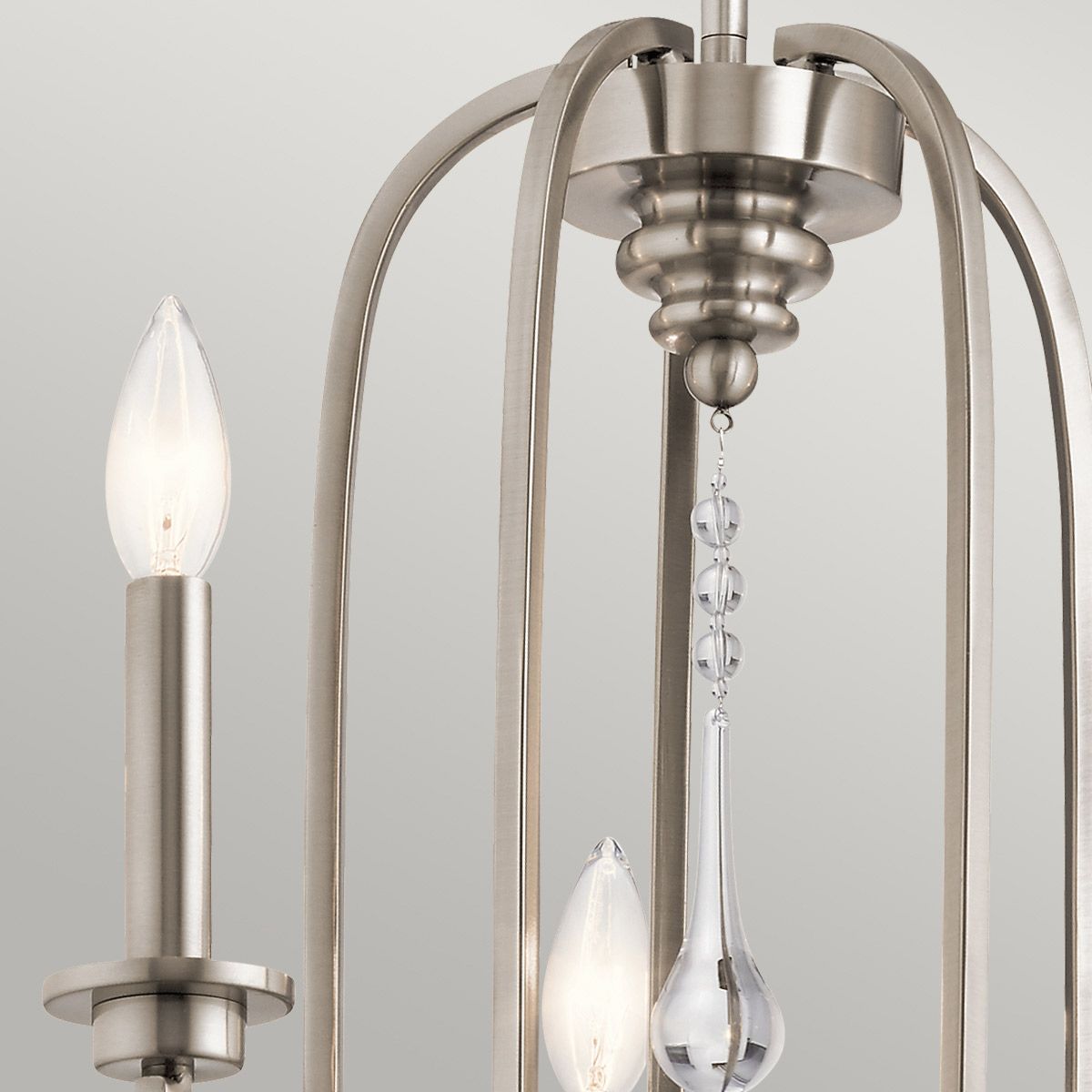Karlee 5 Light Pewter Chandelier