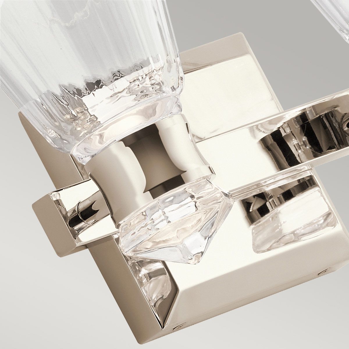 Kayva LED 2 Arm Dual-lit Bathroom Wall Light