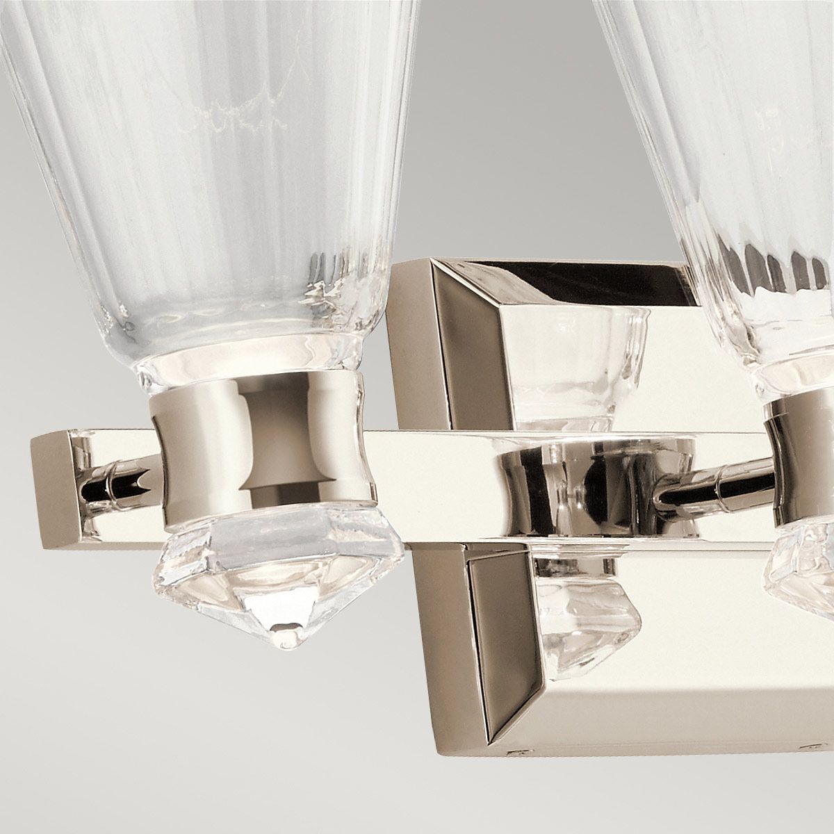 Kayva LED 3 Arm Dual-lit Bathroom Wall Light