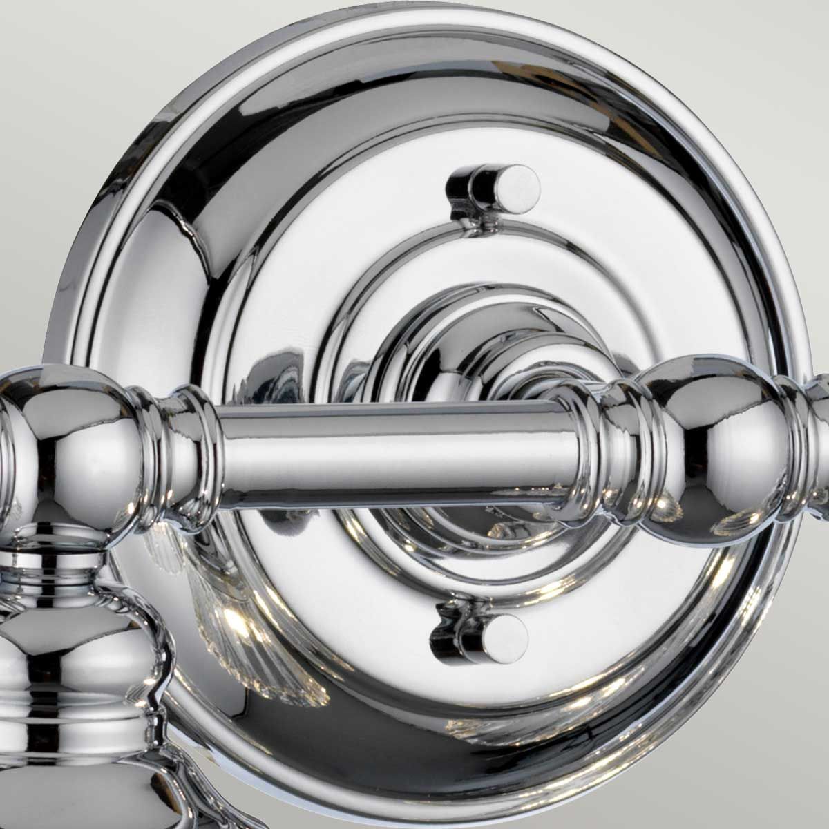 Keynes 4 Light Polished Chrome Bathroom Wall Light